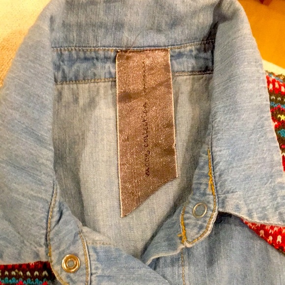 Western blue Jean top - Picture 2 of 5